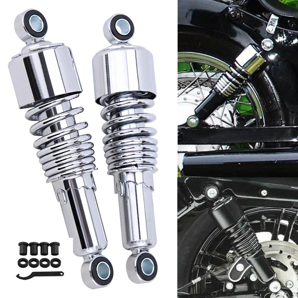 Rear Shock Absorber for Harley Touring Dyna Sportster 883 1200 (10.5")