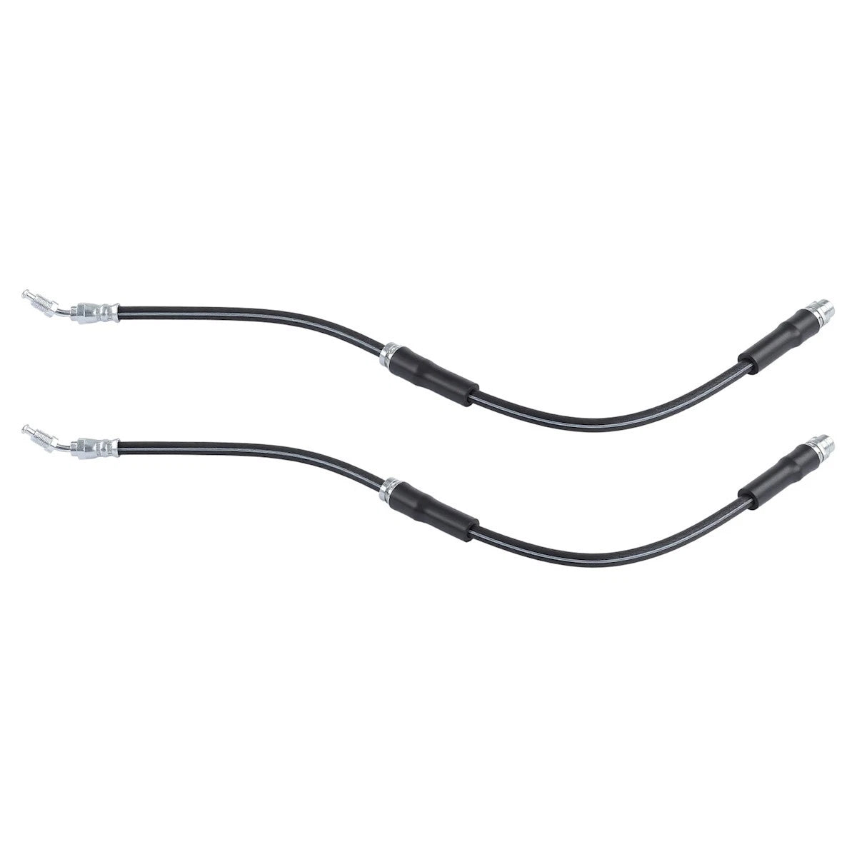 Set of 2 Brake Hoses for Audi TT Quattro (2004–2006) 18021712, 2205333, 8N0611707B