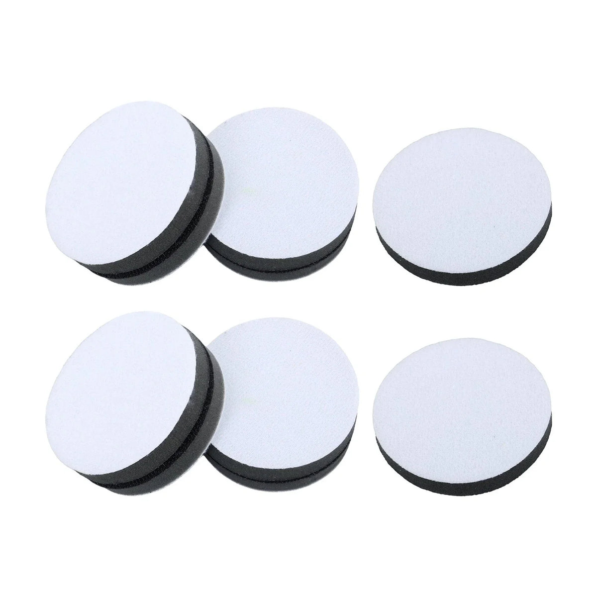 Set of 10 Soft Foam Sponge Pads for Orbital Sander 3 Inch