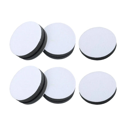 Set of 10 Soft Foam Sponge Pads for Orbital Sander 3 Inch