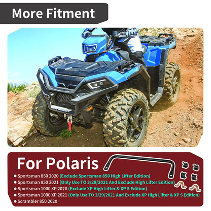 Rear Stabilizer Sway Bar w/ Bushing & Bracket for Polaris Sportsman 850 1000 XP (2015–2023) 5336853-067, 5255357, 5439731