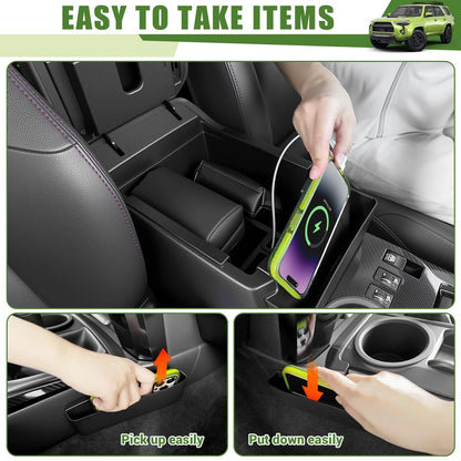 3X Center Console Organizer for Toyota 4Runner (2010–2024)