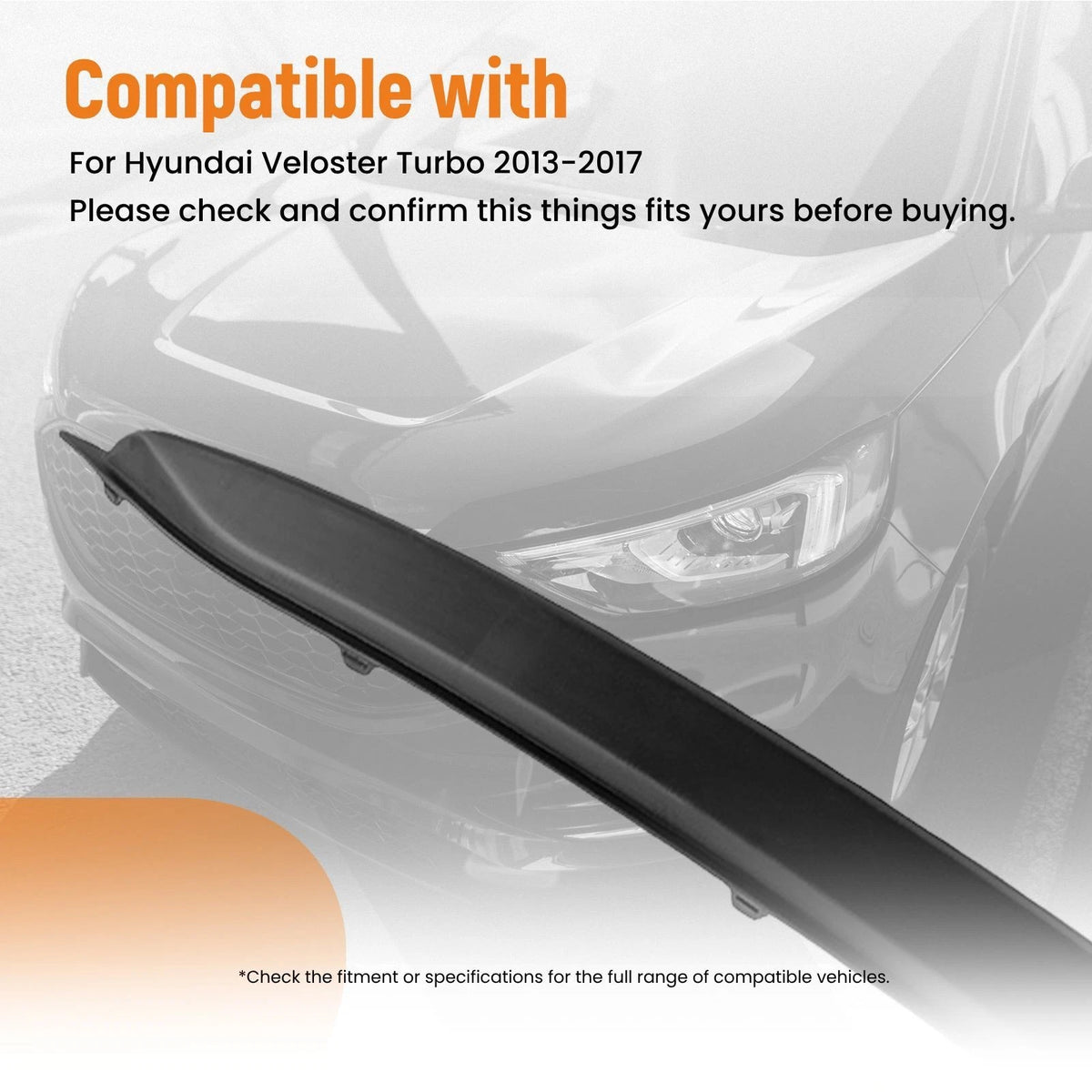 Front Bumper Cover Assembly for Hyundai Veloster Turbo (2013–2017) MRCTBV