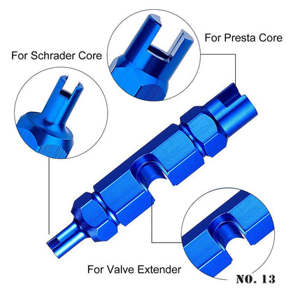 44Pcs Valve Stem Removal Tool Set for Automotive Use
