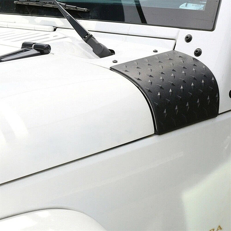Pair Body Armor Plate Side Cowl Cover Trim for Jeep Wrangler JK (2007–2018)