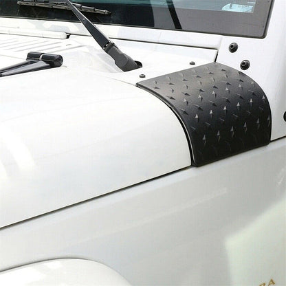 Pair Body Armor Plate Side Cowl Cover Trim for Jeep Wrangler JK (2007–2018)