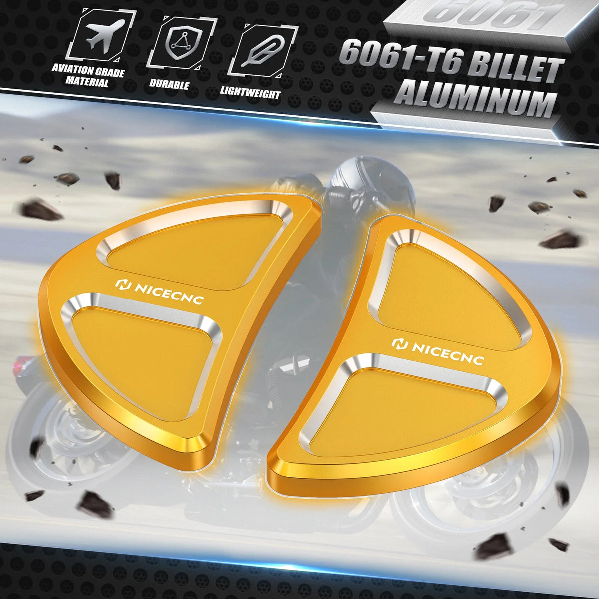 Batwing Fairing Rearview Mirror Hole Inserts Screws for Harley Street Glide (2014–2023)