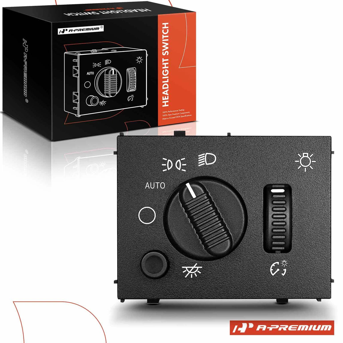 Headlight Switch Dimmer for Chevrolet Silverado GMC Sierra (19381535, 15194803)