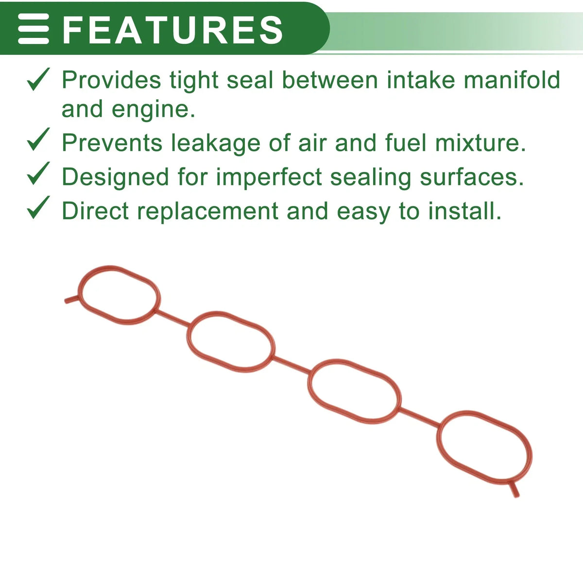 Engine Intake Manifold Gasket for Nissan Sentra (2015) No. 140353RC1B
