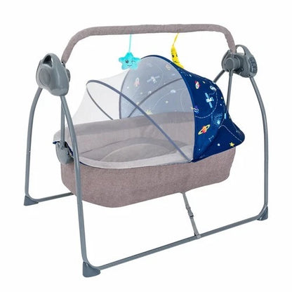 Electric Baby Swing Motorized Bluetooth Music Cradle Rocker
