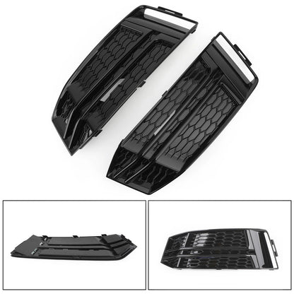 Pair Fog Light Covers for Audi A4 B9 S-Line (2016–2018) 8W0 807 681 F 8W0 807 682 F