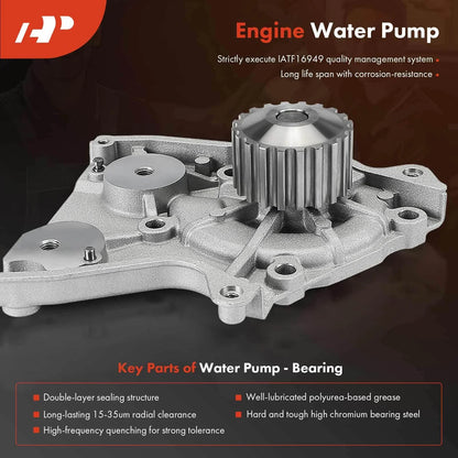 6X Timing Belt & Water Pump Kit for Mazda MX-6 626 (1988–1997)