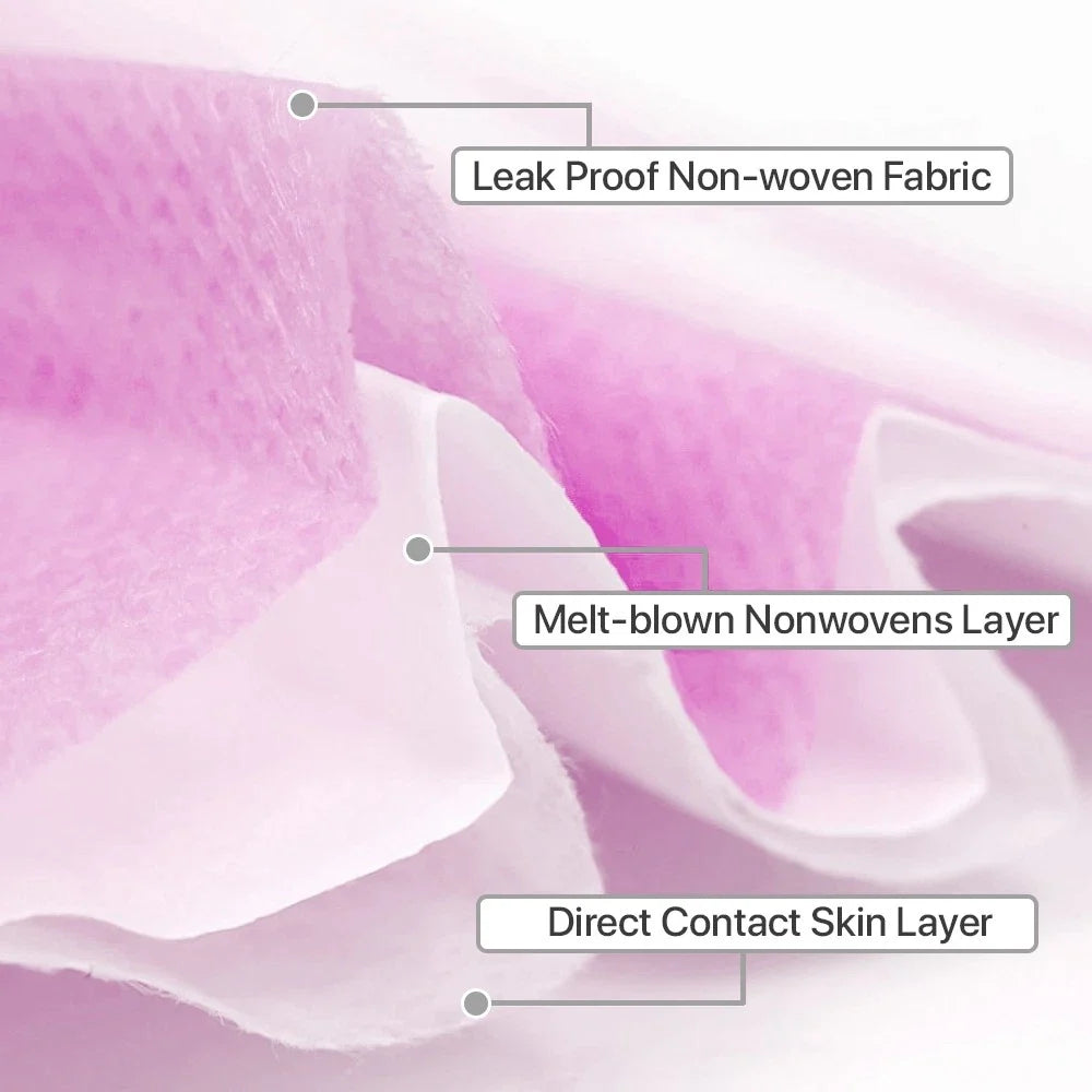Set of 60 Pink 3-Ply Disposable Face Masks for General Use (2023)