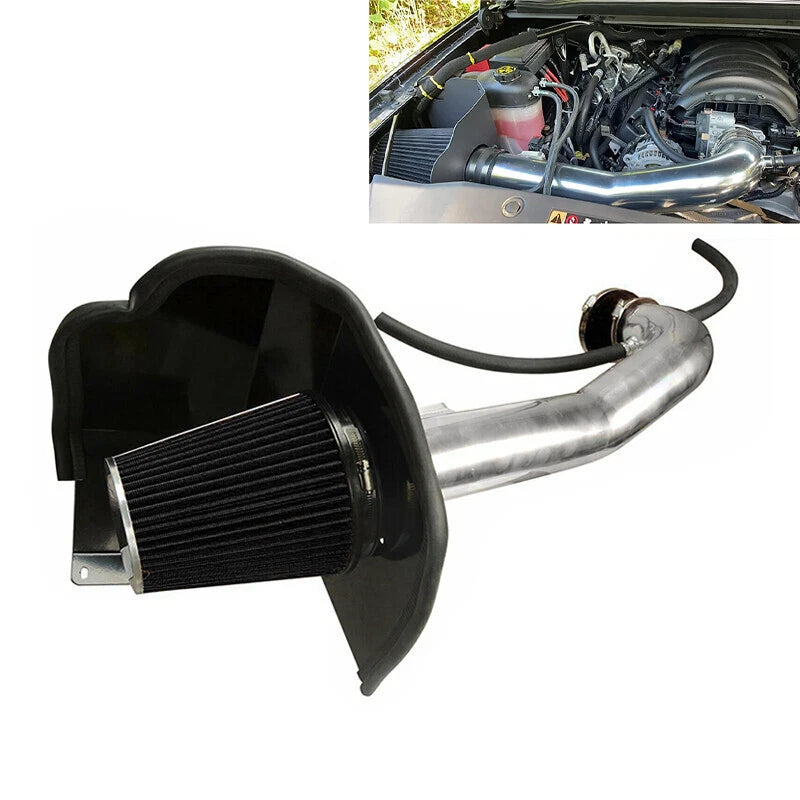 Cold Air Intake Kit for Chevrolet GMC Cadillac 5.3 6.2L (2014–2019) SAU-487