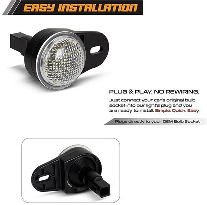 LED Interior Courtesy Footwell Lights for Jeep Grand Cherokee (2005–2021)
