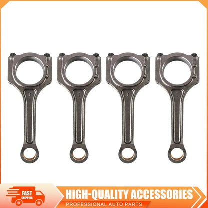 4X Connecting Rods for Hyundai Genesis Coupe Kia Optima (2012–2016) - 23510-2G440, 23510-2G430