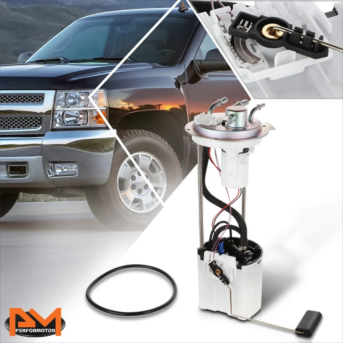 Electrical Fuel Pump Module for Silverado/Sierra 1500 6.0L V8 (2009–2013)