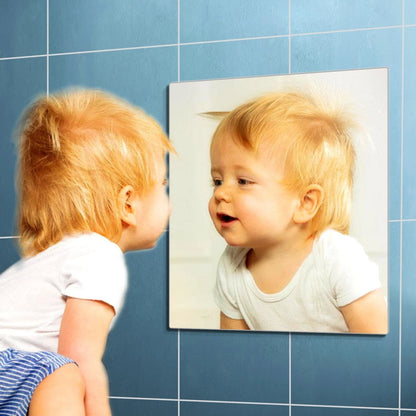 Unbreakable Door Mirror for Full Length (11.8"L x 11.8"W)