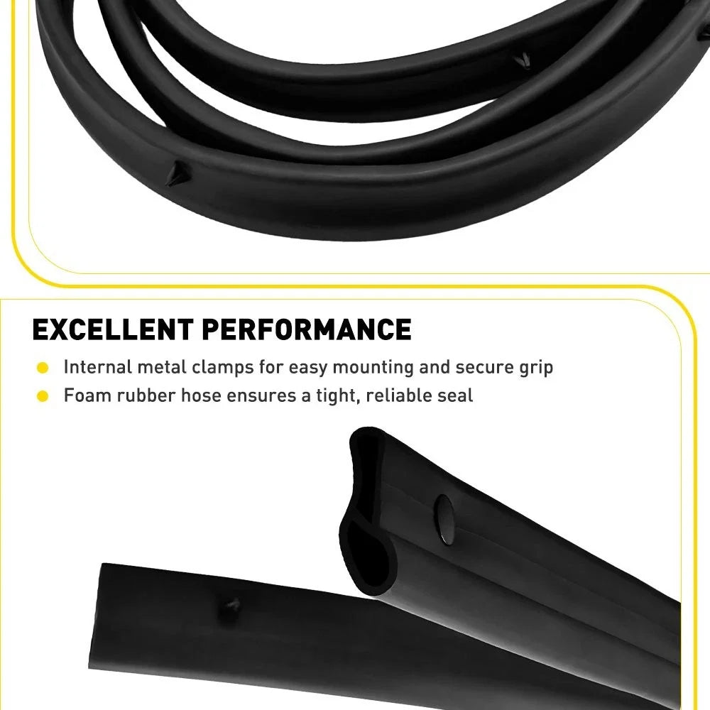 Hood Rubber Seal Weatherstrip for Honda Civic EG EH (1992–1995)