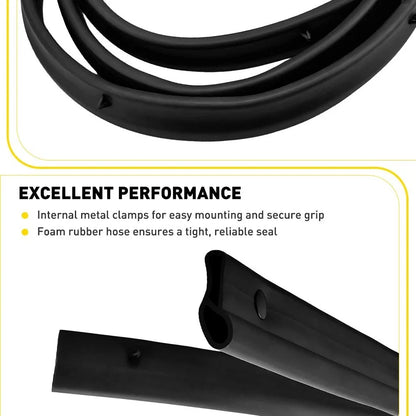Hood Rubber Seal Weatherstrip for Honda Civic EG EH (1992–1995)