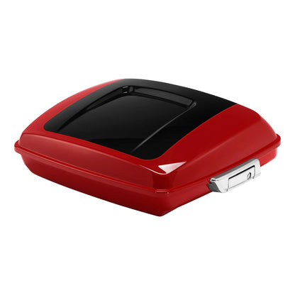 Razor Trunk for Harley Street Road Glide (2014–2025) Billiard Red/Vivid Black