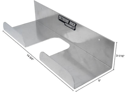 Aluminum Push Broom Hanger Holder for Trailer Shop Garage (5001.6079)