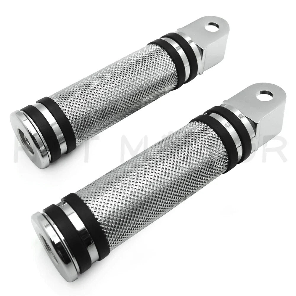 Diamond Chrome Footpegs for Honda Stateline, Shadow VLX, VTX1300C, VTX1800 (2003–2010)