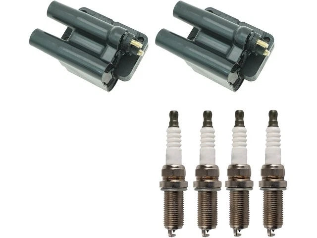 Ignition Coil and Spark Plug Kit for Mitsubishi Galant (1994–1996) 19623JHNN