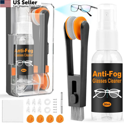 Eyeglass Cleaning Kit with 24H Anti Fog for Glasses