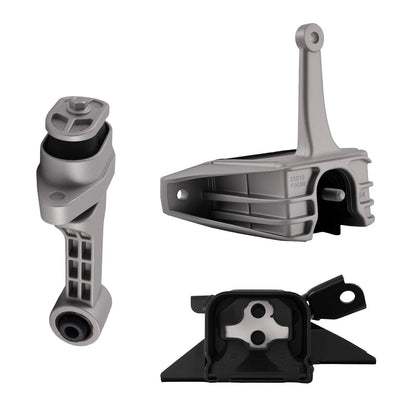 Set of 3 Engine Motor & Transmission Mounts for Hyundai Elantra 2.0L (2017–2018)