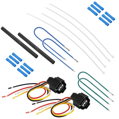 Set of 2 Idle Air Control Valve Pigtail Harness for Polaris Ranger RZR (2008–2014) 2878507