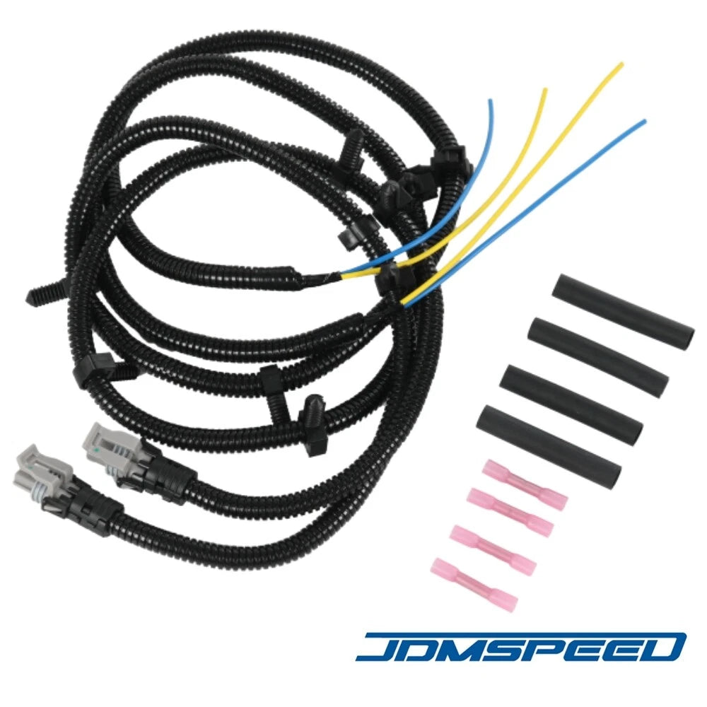 2X Front ABS Wheel Speed Sensor Wire Harness for Chevrolet Impala (2000–2016) 10340314, 10340316, 970-040, 1P2036, N15002