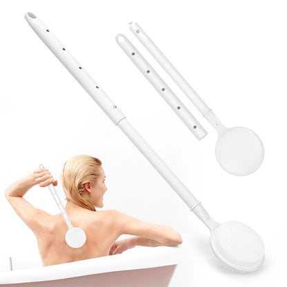 24" Telescopic Silicone Back Scrubber for Shower