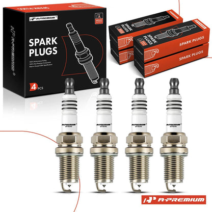 Set of 4 Iridium & Platinum Spark Plugs for Hyundai Elantra (2003) 2687