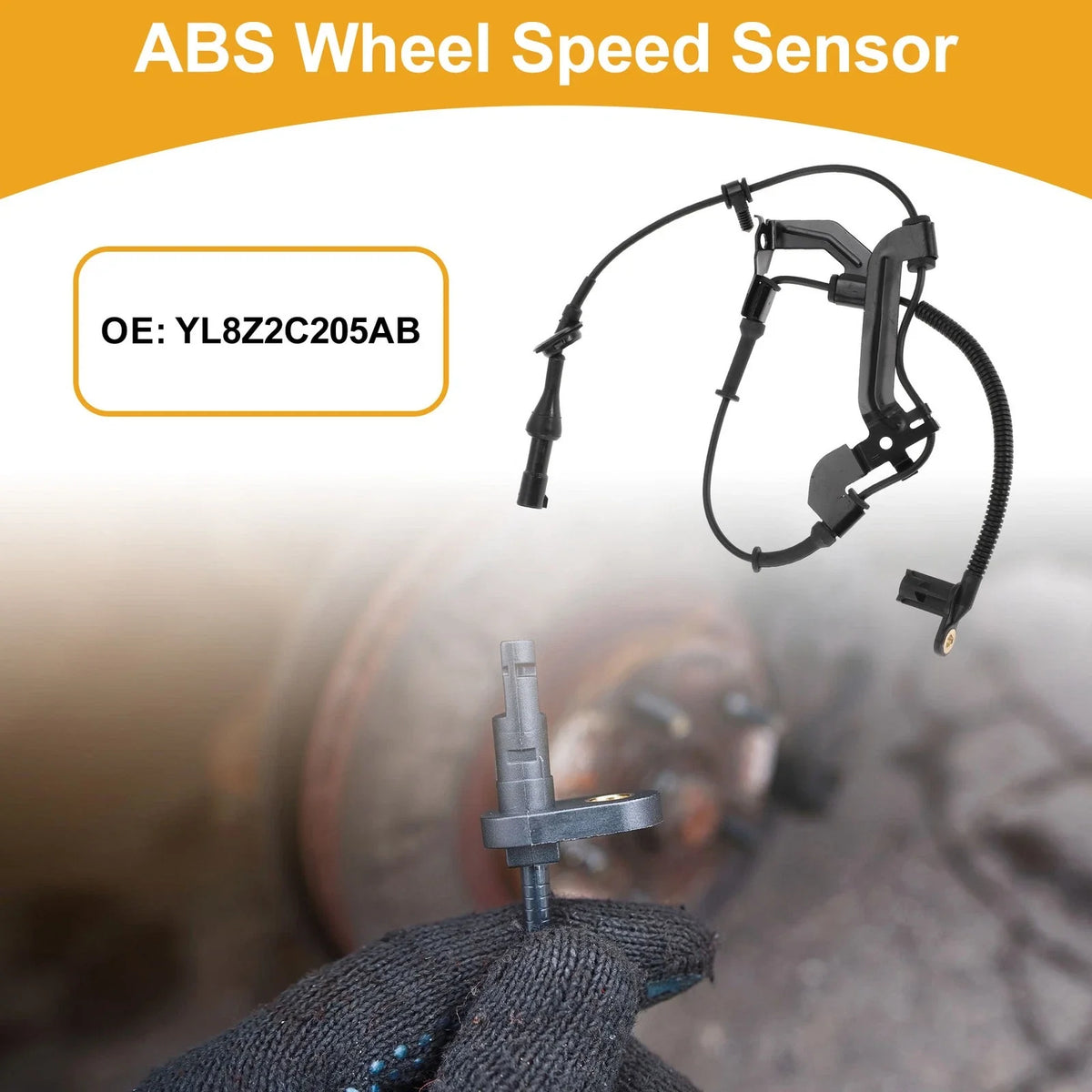ABS Wheel Speed Sensor No.YL8Z2C205AB for Ford Escape (2001–2007)