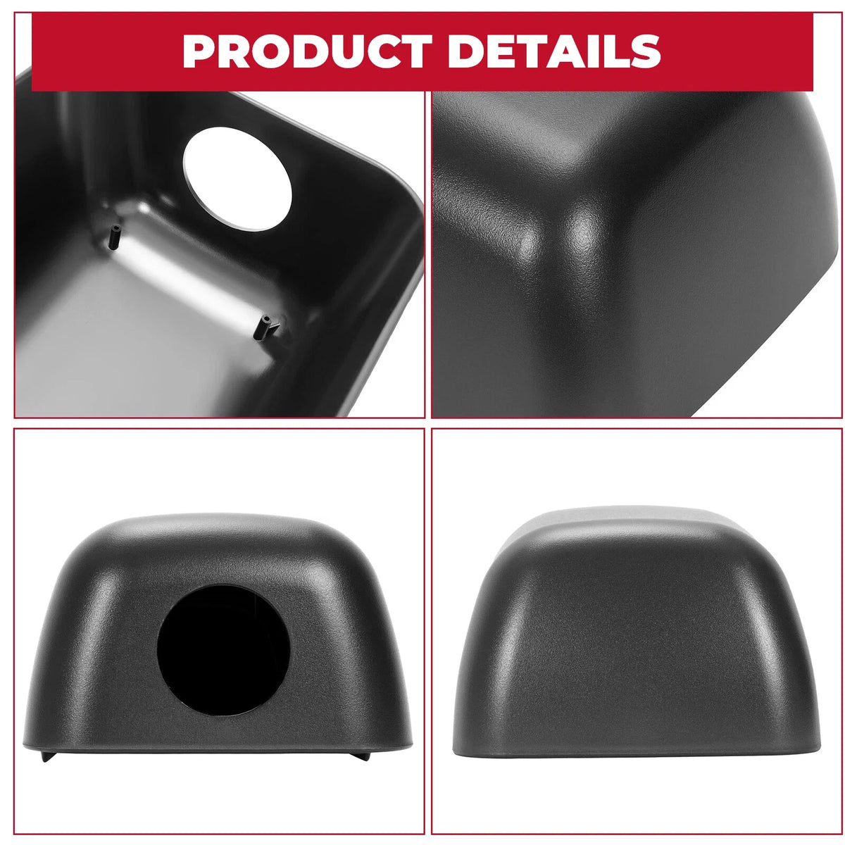 Pair Side View Mirror Cap Cover for Chevrolet GMC C4500 Kodiak Topkick (2003–2009)