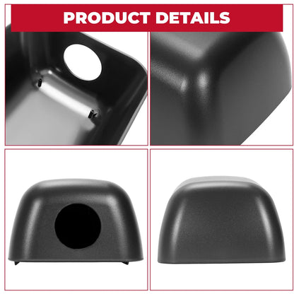 Pair Side View Mirror Cap Cover for Chevrolet GMC C4500 Kodiak Topkick (2003–2009)