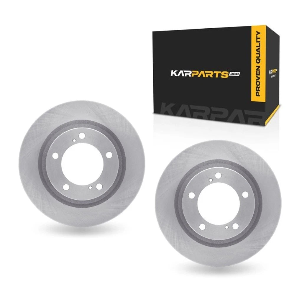 Set of 2 Disc Brake Rotors for Toyota Sequoia (2008–2022) ALX-PAU-DF-6002-76135-CLA3
