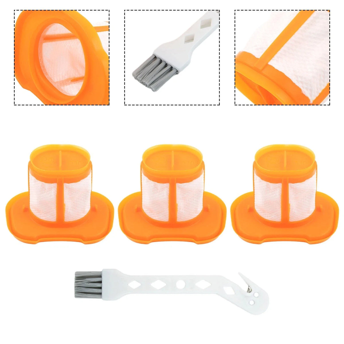 3pcs Filters BHHV320B BHHV520BF BHHV520BFP BHHV520BT BHHV520JF for