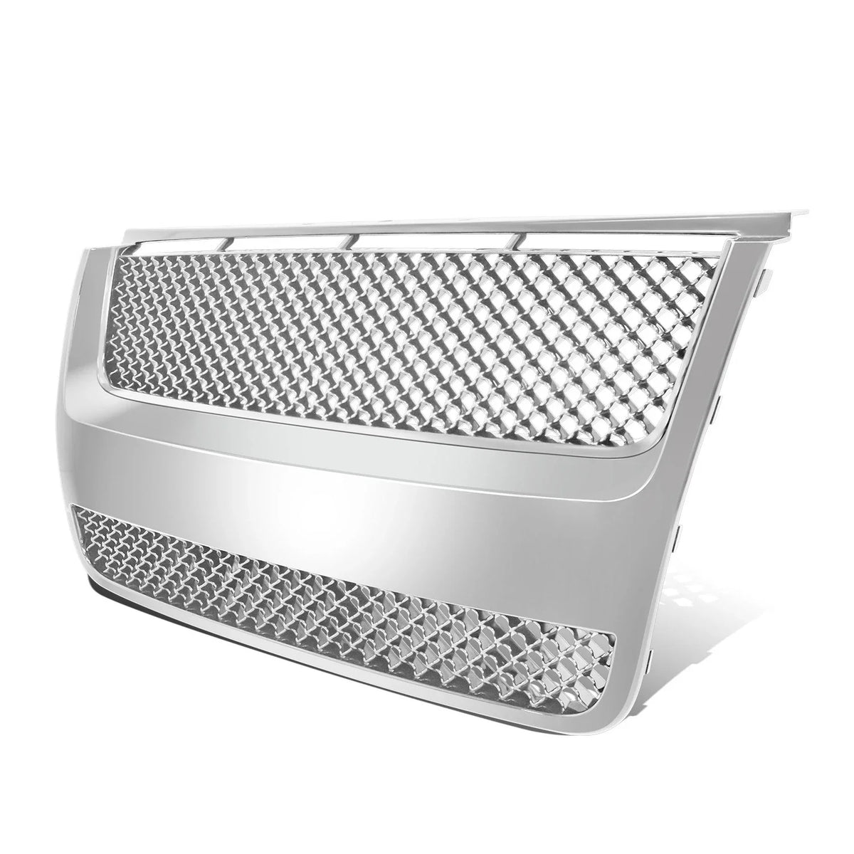 Badgeless Diamond Mesh Front Grille Chrome for Ford Explorer Sport Trac (2007–2010)