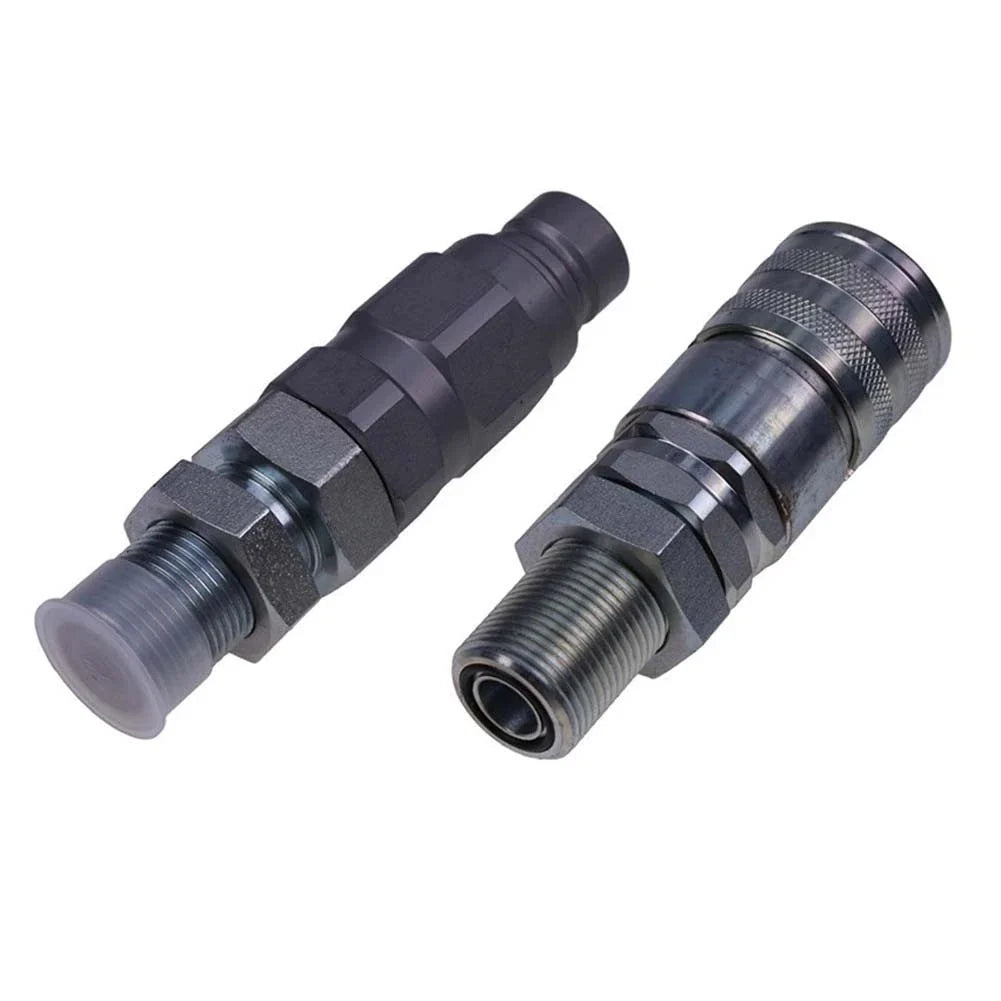 Flat Face Coupler Kit for Caterpillar 416F 420F 430F 906H 907H