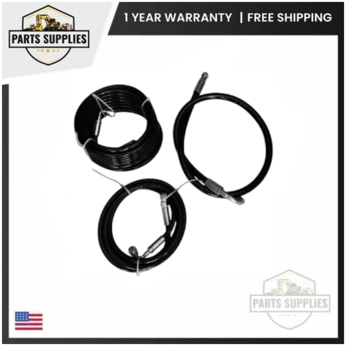 Set of 3 Hydraulic Hose for BendPak MX-10CX MX-10ACX