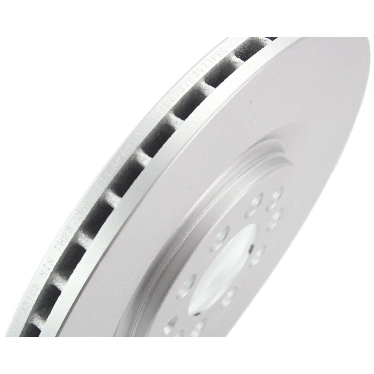 Hella 312mm Front Coated Disc Brake Rotor for Audi TT Quattro (1999–2006)