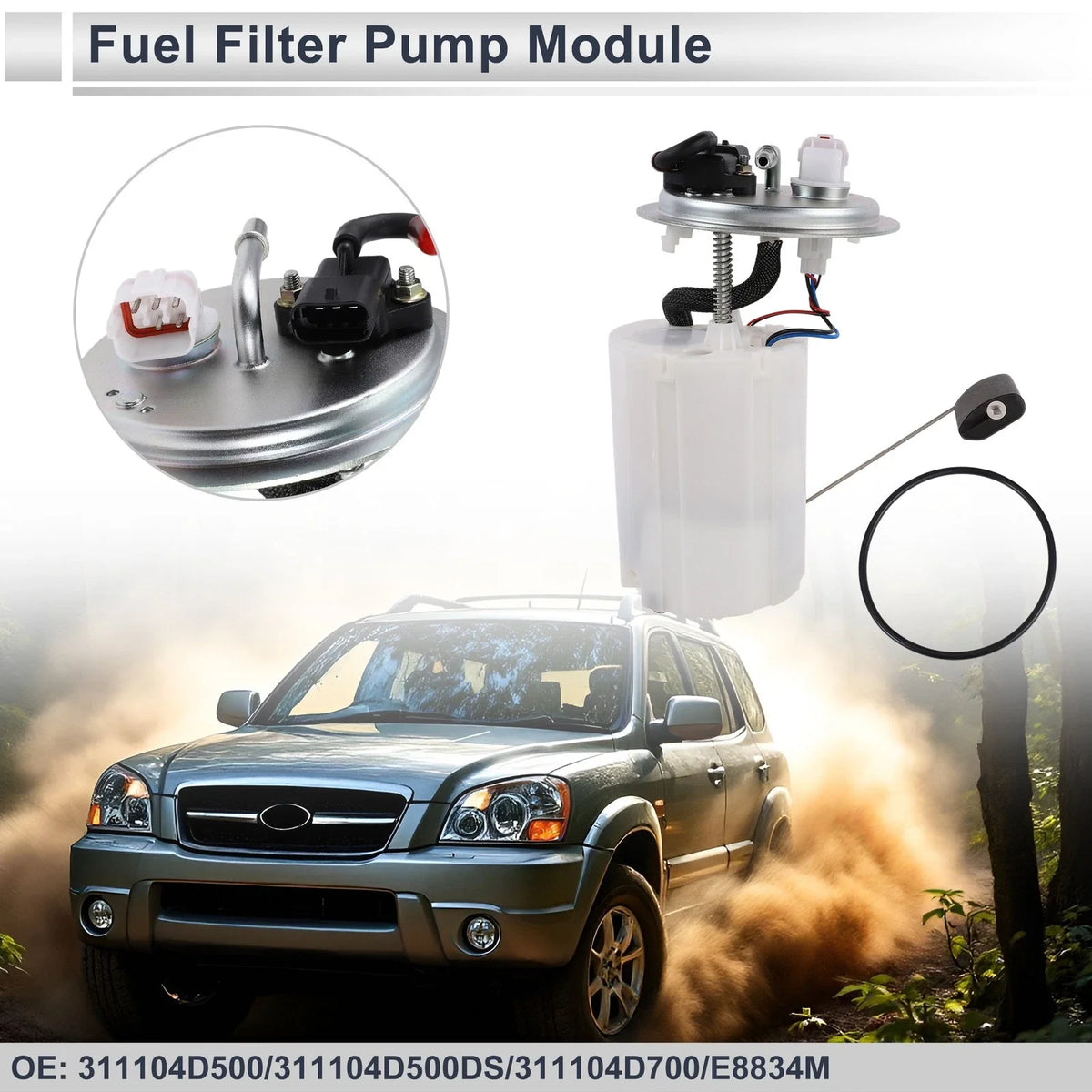 Fuel Pump Assembly for Hyundai Entourage (2006–2008) V6 3.8L No. 311104D500