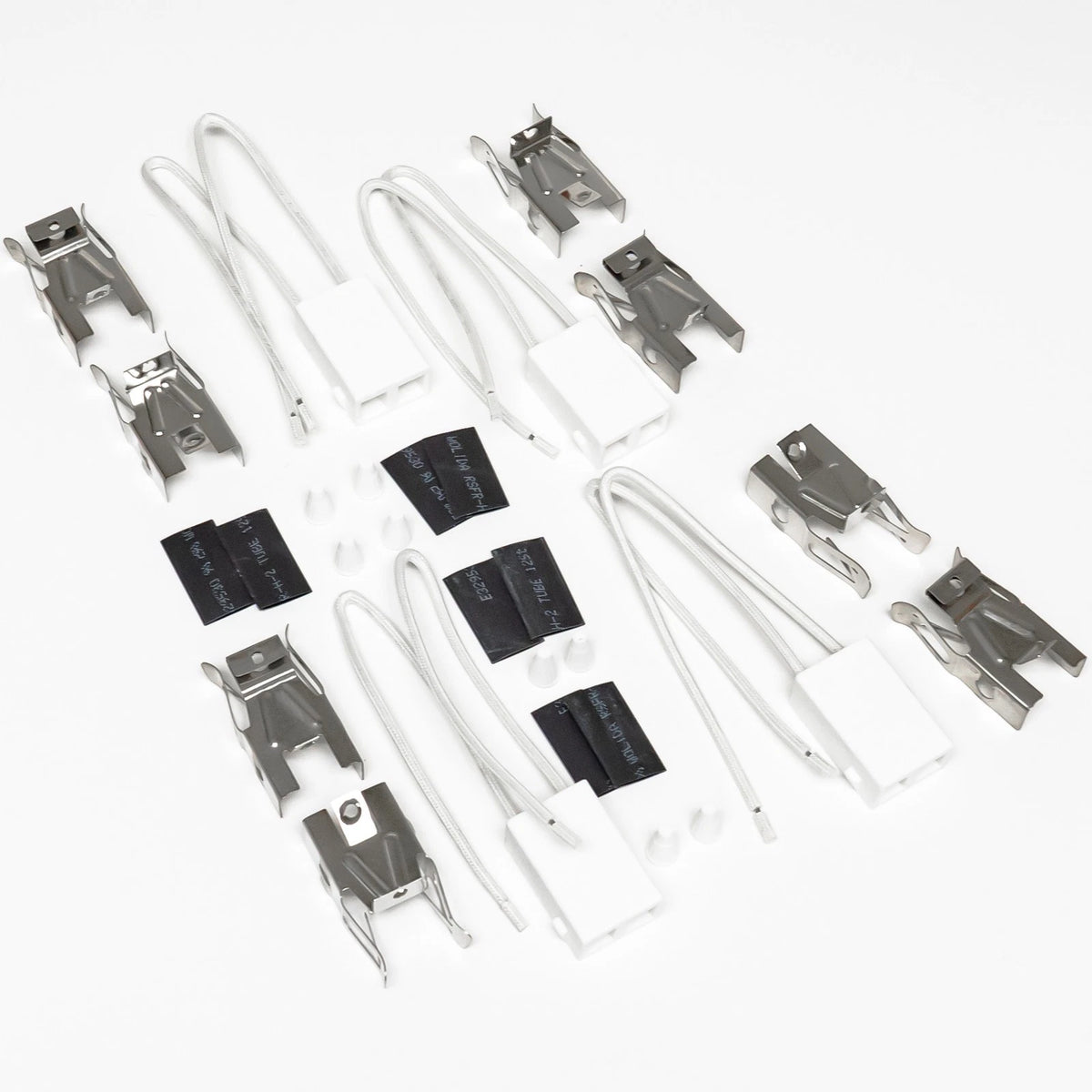 Set of 4 Range Burner Receptacles for Whirlpool Jenn Air Maytag Roper