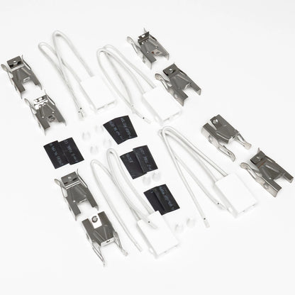 Set of 4 Range Burner Receptacles for Whirlpool Jenn Air Maytag Roper