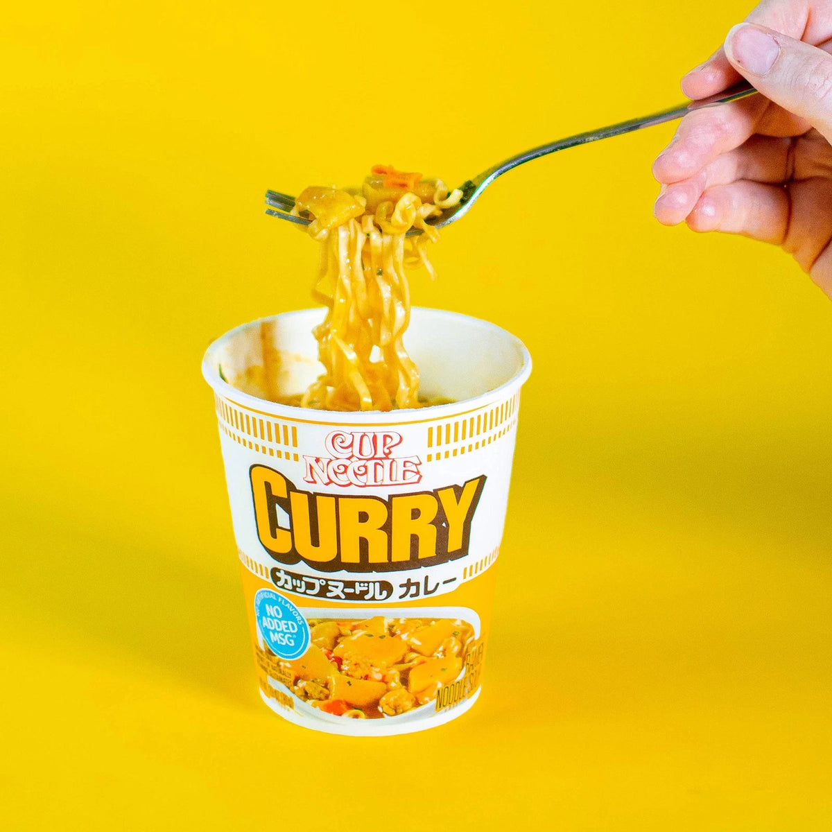 Curry Nissin Cup Noodle Ramen Soup (Pack of 6)