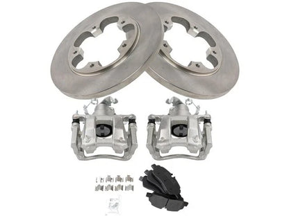 Set of 4 Brake Pads Rotors Calipers for Ford Transit-250 (2015–2019) 84832QWNP