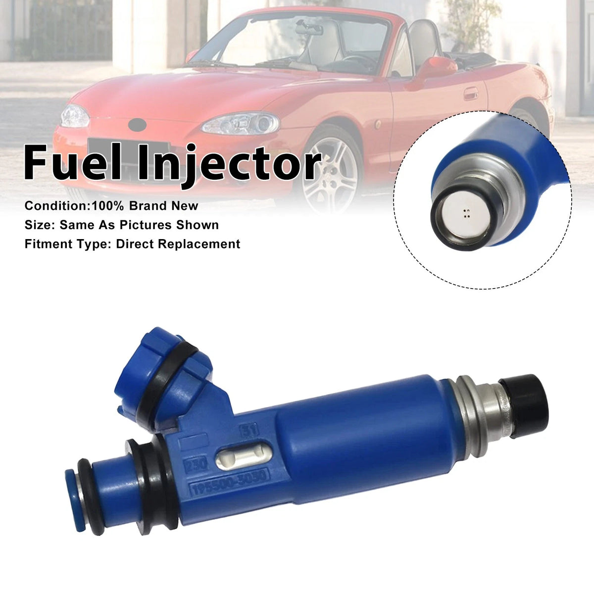 Fuel Injector for Mazda MX-5 II (1998–2005) 195500-3030