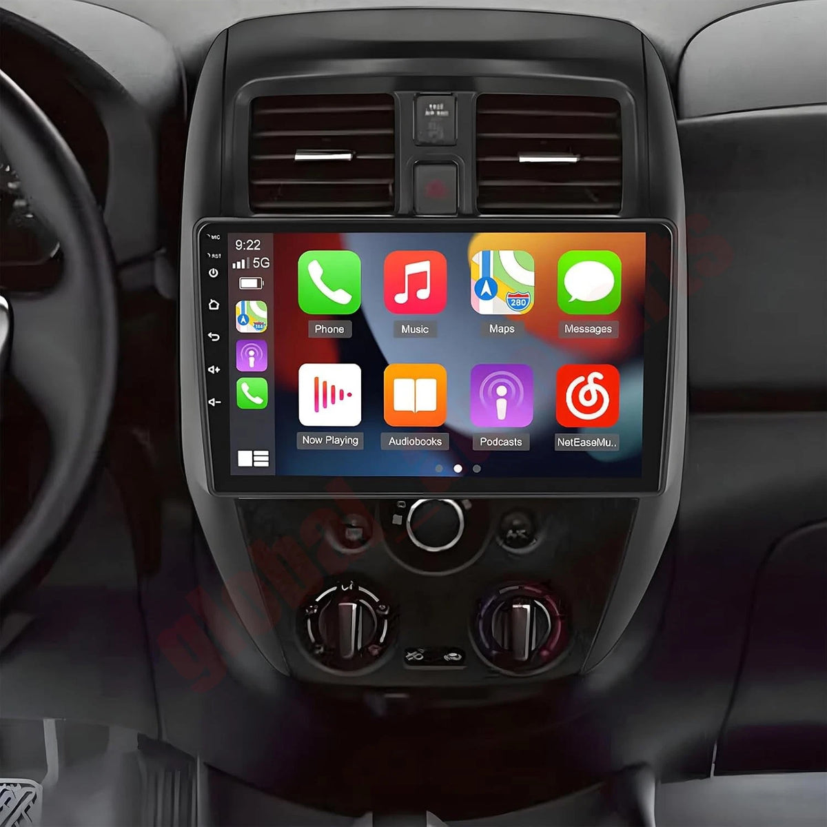 Apple Carplay Android 14.0 Car Stereo GPS Radio for Nissan Versa Sedan (2015–2019)
